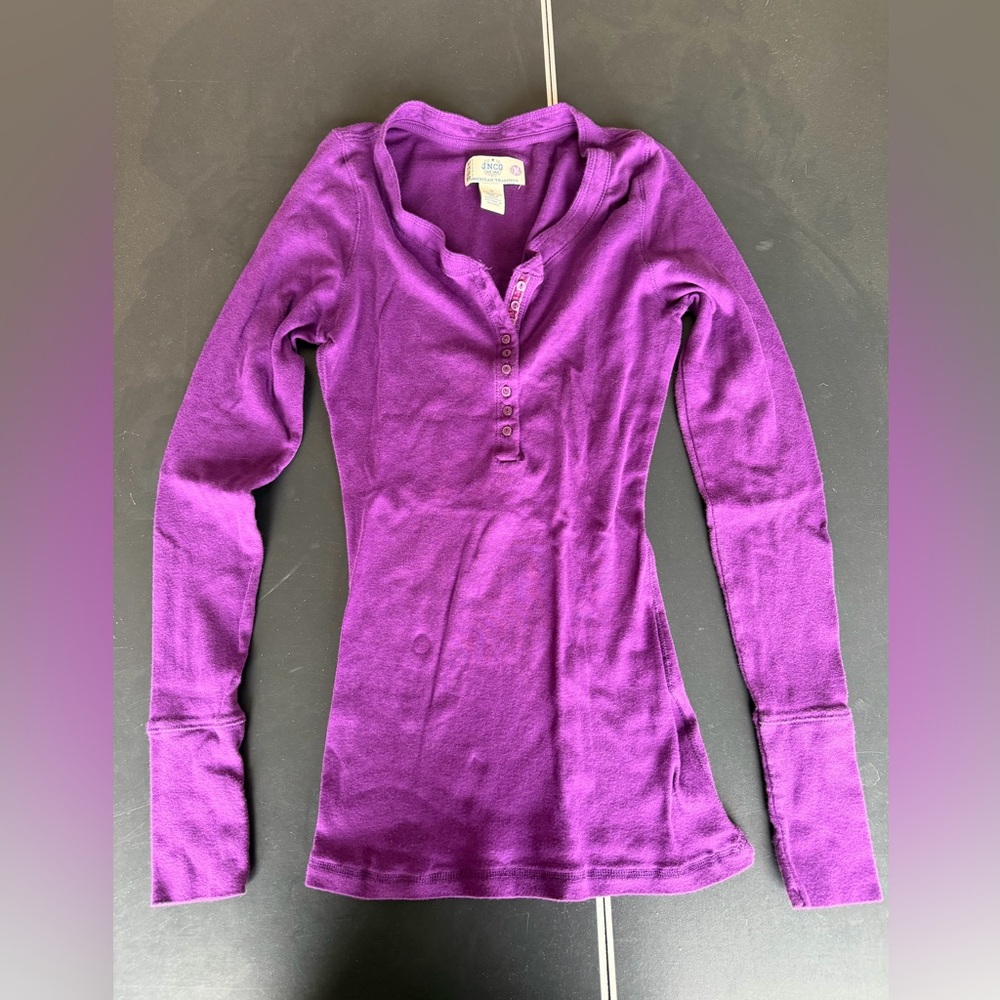 JNCO Deep Purple Long Sleeve Top